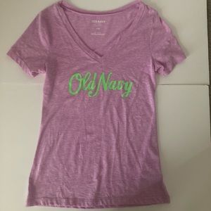 Old Navy V-Neck T-Shirt, Size S
